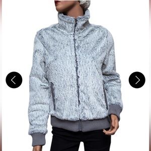 Patagonia Conejo HI-Loft Fleece Fuzzy Bomber Jacket size medium